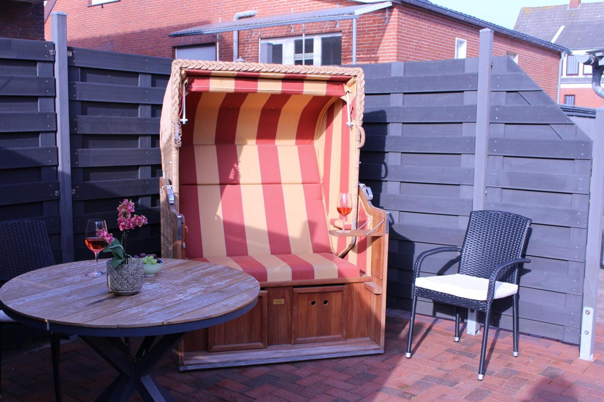 Ferienwohnung Haus Deutsche Bucht Borkum Exterior foto