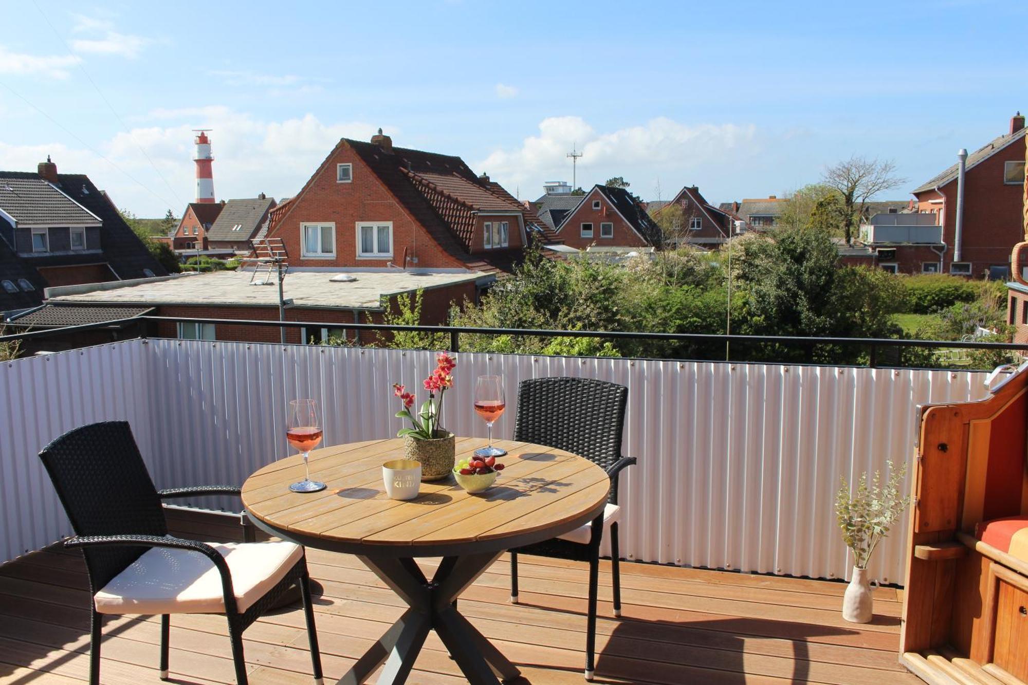 Ferienwohnung Haus Deutsche Bucht Borkum Exterior foto