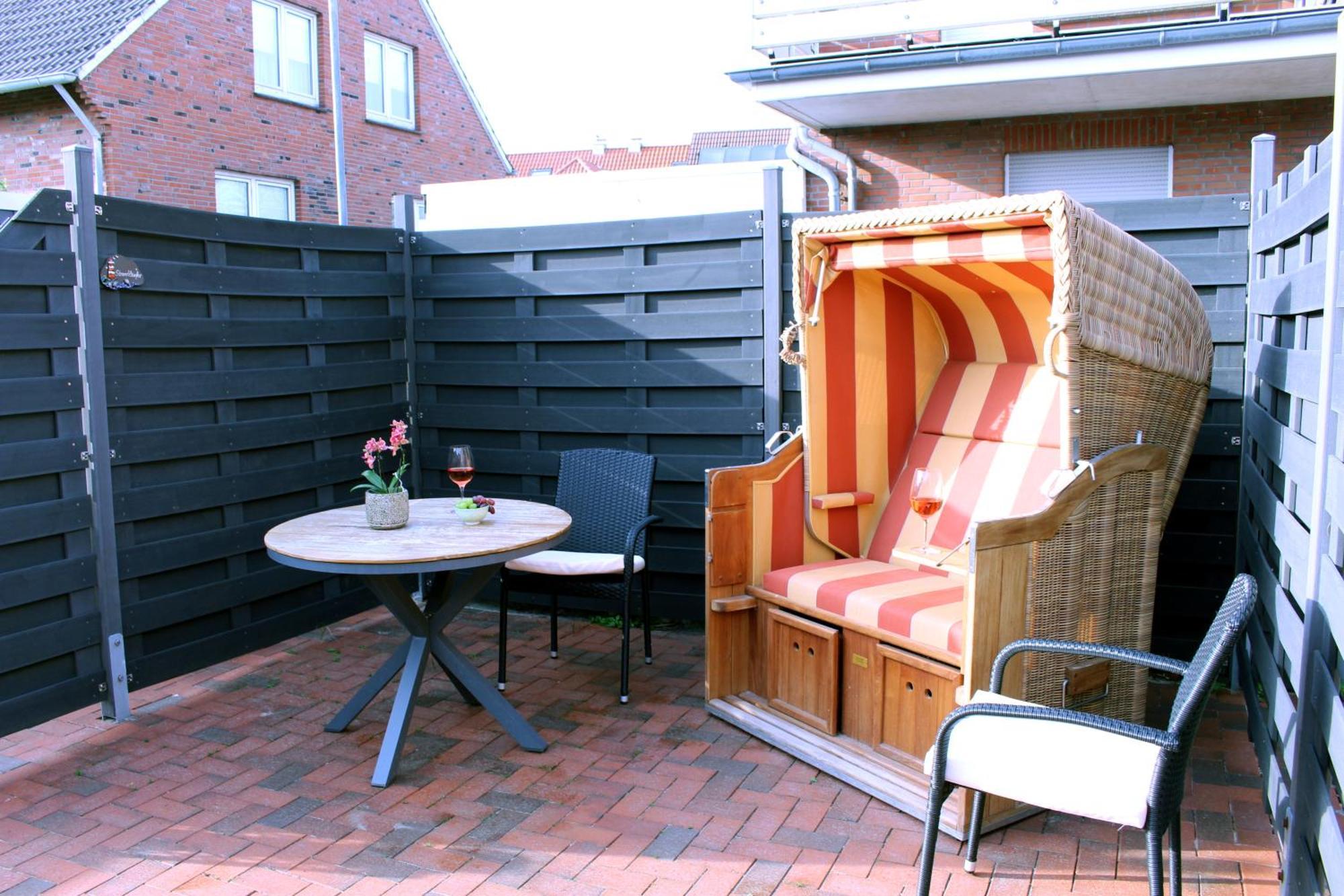 Ferienwohnung Haus Deutsche Bucht Borkum Exterior foto