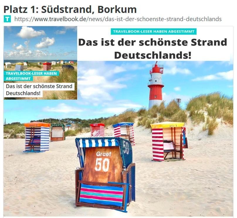 Ferienwohnung Haus Deutsche Bucht Borkum Exterior foto